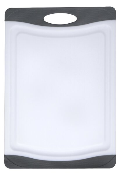 Prkénko na krájení MasterClass 37 x 25 cm antibakteriální, šedé MCAMICBDMED