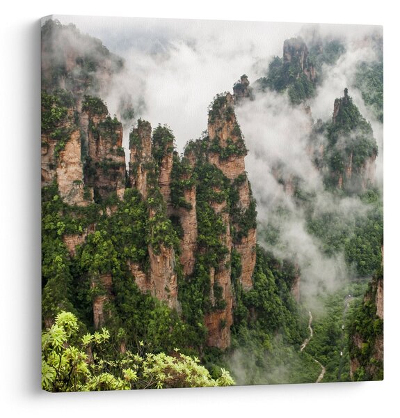 Obraz - Zhangjiajie National Park, Čína (30x30 cm)