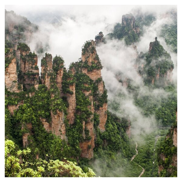 Obraz - Zhangjiajie National Park, Čína (30x30 cm)
