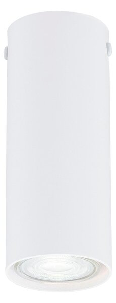 Stropní svítidlo TECNO 1S – bílé, 1× GU10, šířka 6 cm