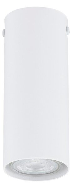 Stropní svítidlo TECNO 1S – bílé, 1× GU10, šířka 6 cm