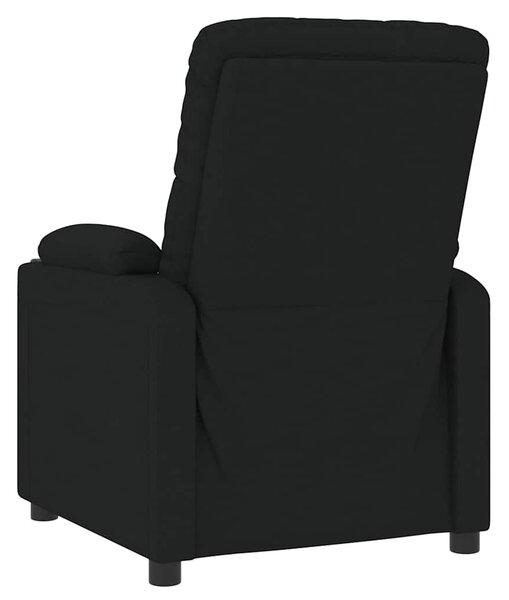 Elektrické polohovací křeslo černé textil 3098841