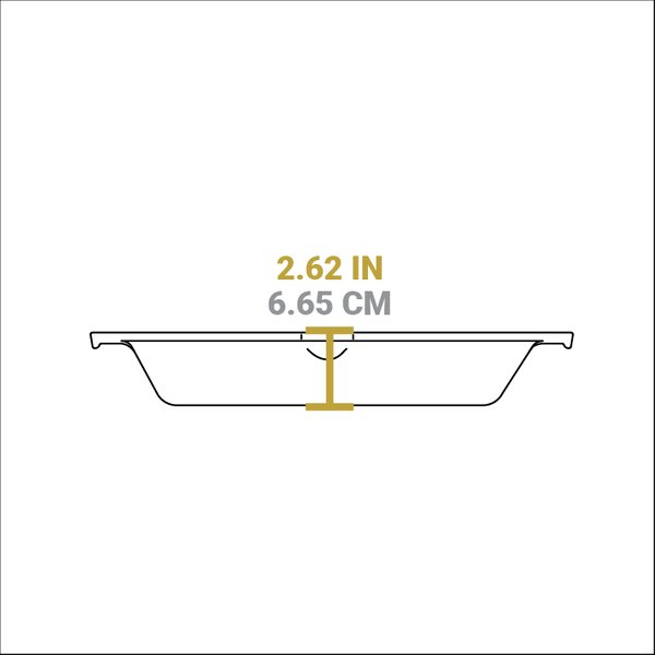 Litinová pánev Lodge 43 cm se dvěma madly