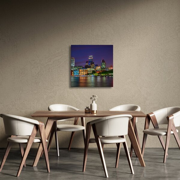 Obraz - Večerní Londýn (30x30 cm)