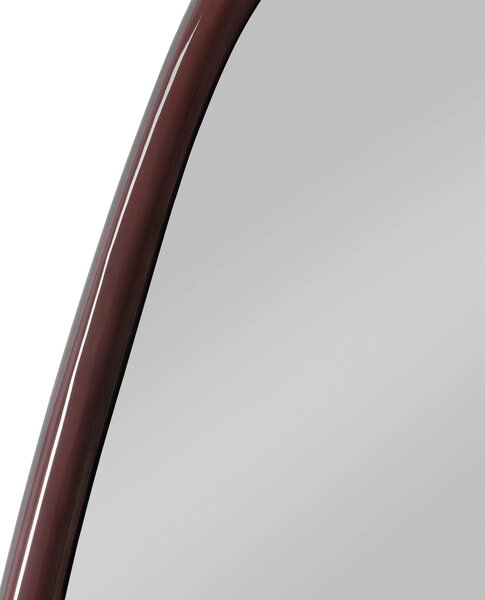 Hector Nástěnné zrcadlo Siri 120 cm vínově-hnědé