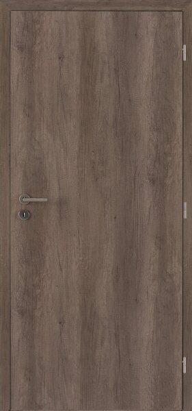 Interiérové dveře Doornite plné - CPL nebraska, pravé "90", zámek pro BB, DTD