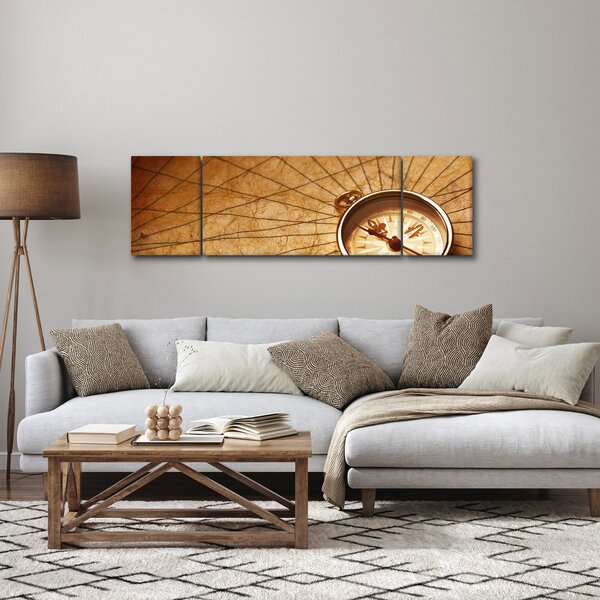 Obraz - Kompas (170x50 cm)