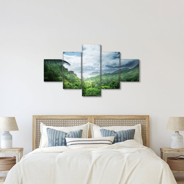 Obraz - Seychelská jungle (125x70 cm)