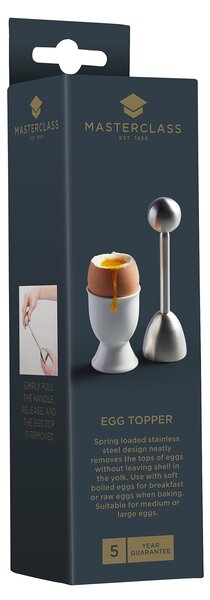 Nástroj na odstranění skořápky vajec MasterClass MCEGGTOP