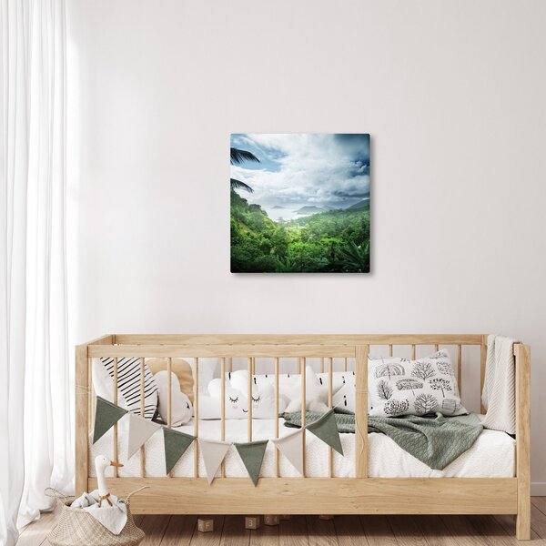 Obraz - Seychelská jungle (30x30 cm)