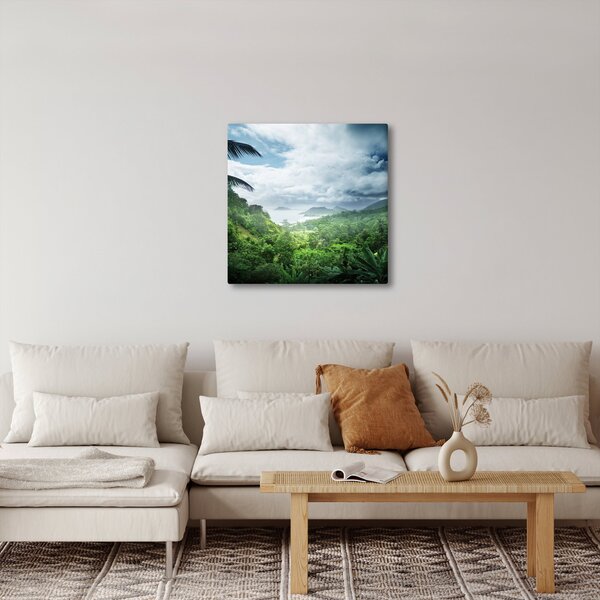 Obraz - Seychelská jungle (30x30 cm)