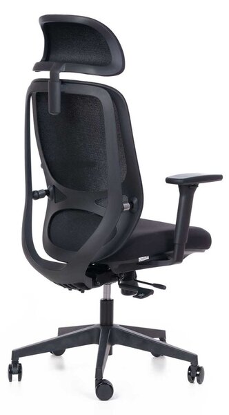 Kancelářská ergonomická židle Adapta - síť černá