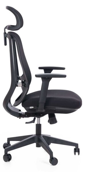 Kancelářská ergonomická židle Adapta - síť černá