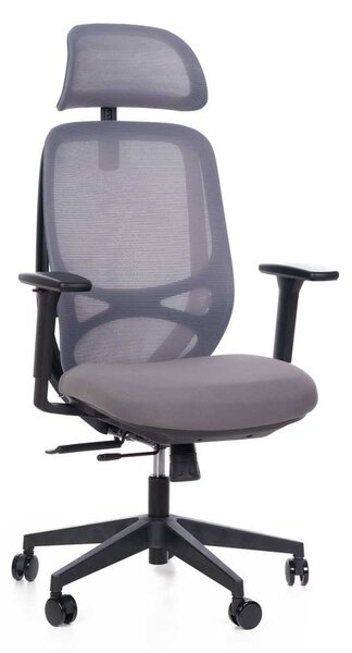 Kancelářská ergonomická židle Adapta - síť černá