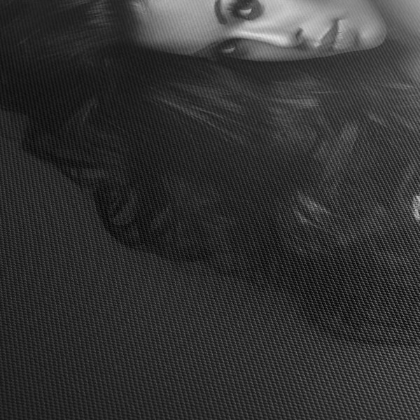 Obraz - Černobílý portrét svůdné ženy (170x50 cm)