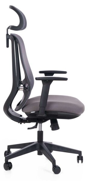 Kancelářská ergonomická židle Adapta - síť černá