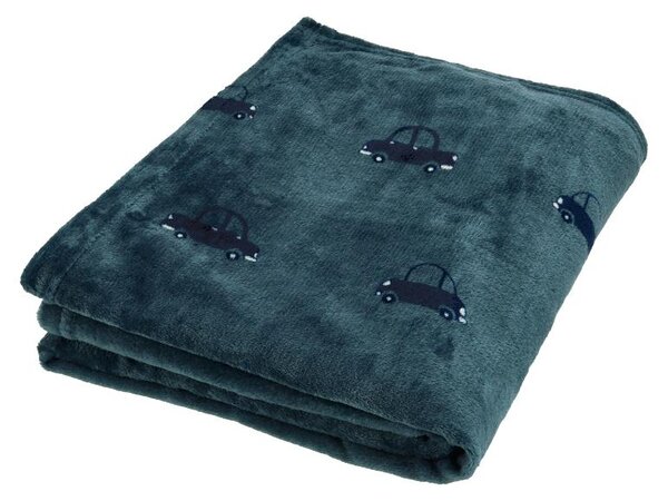 Livarno® Hebká deka, 130 x 160 cm (modrá) (100399484001)