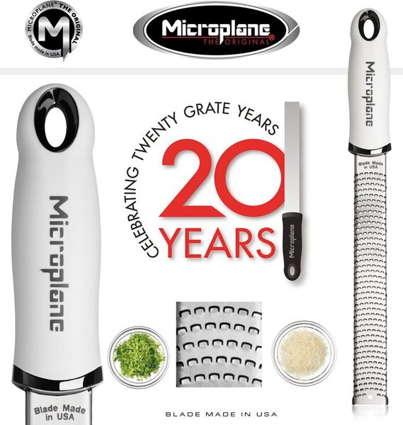 Struhadlo Premium Classic Zester bílé, MicroPlane 46301