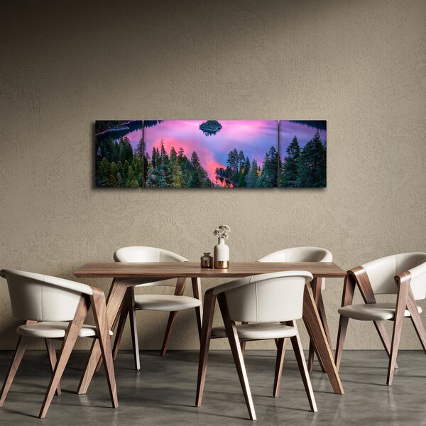 Obraz - Jezero Tahoe, Sierra Nevada, Kalifornie, USA (170x50 cm)
