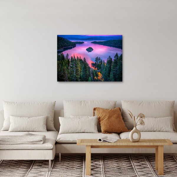 Obraz - Jezero Tahoe, Sierra Nevada, Kalifornie, USA (70x50 cm)