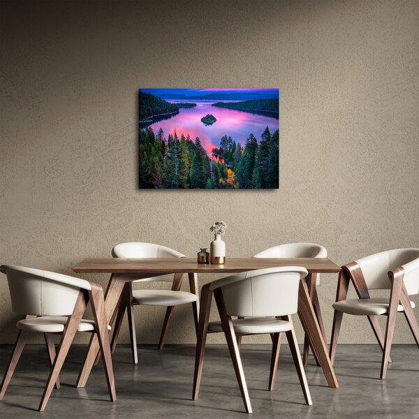 Obraz - Jezero Tahoe, Sierra Nevada, Kalifornie, USA (70x50 cm)