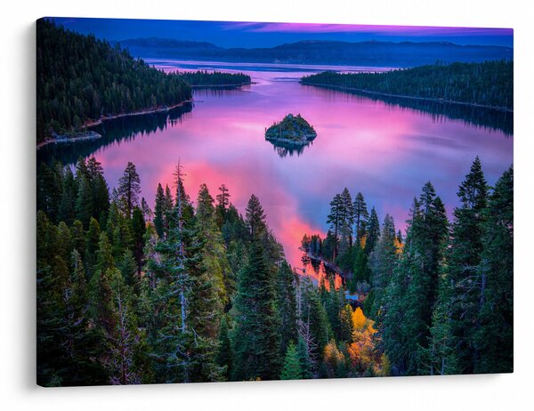 Obraz - Jezero Tahoe, Sierra Nevada, Kalifornie, USA (70x50 cm)