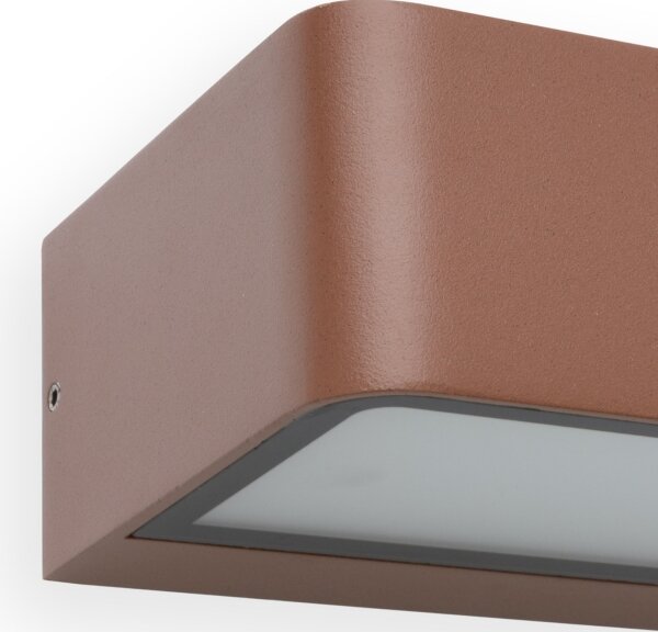 FARO 71309 - LED Venkovní nástěnné svítidlo TAKUA LED/10W/230V IP65 hnědá