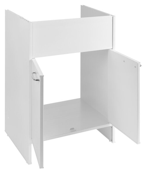 Aqualine Aqualine, Skříňka pod výlevku 58,2x78x38,3cm, plast, bílá, PI28038