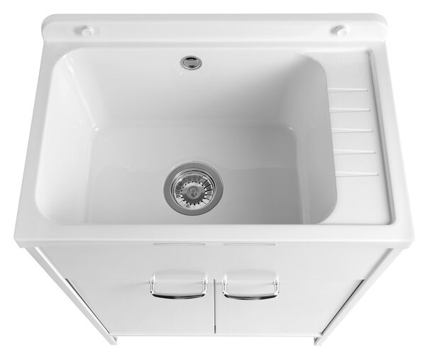 Aqualine Aqualine, Skříňka pod výlevku 58,2x78x38,3cm, plast, bílá, PI28038