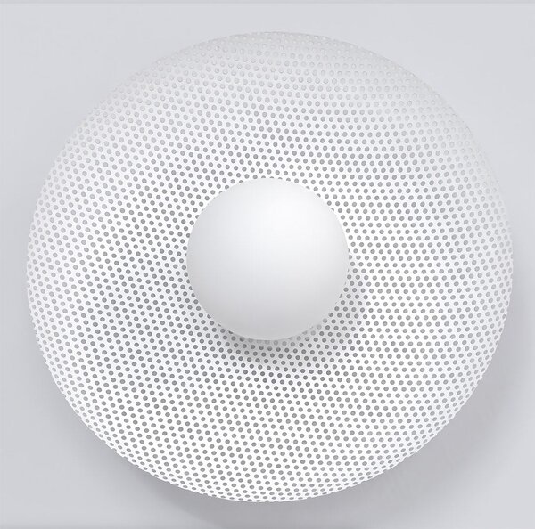 Nástěnné svítidlo VIBEZ K1 – celobílé, sklo, 1× G9, šířka 30 cm