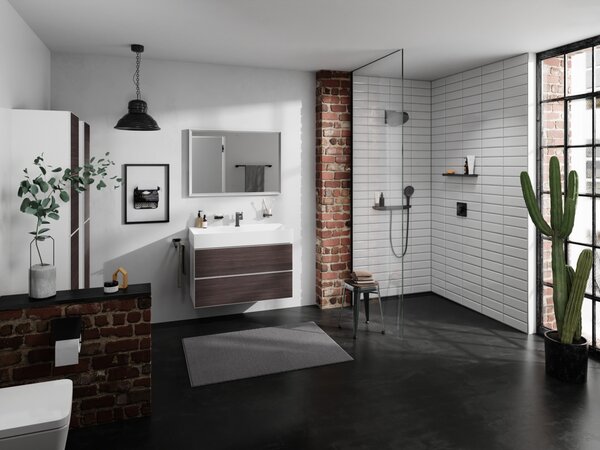 Hansgrohe Tecturis E umyvadlová baterie stojící černá 73012670