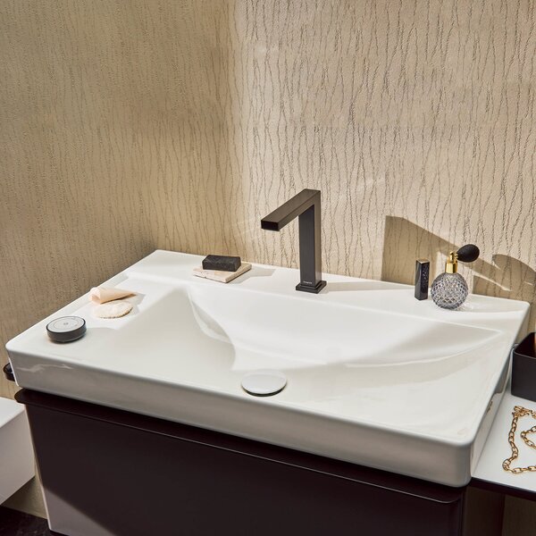 Hansgrohe Tecturis E umyvadlová baterie stojící černá 73012670