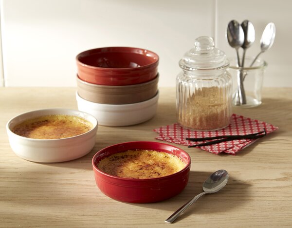 Emile Henry Misky na créme brulée 2ks 12 cm granátová 344013