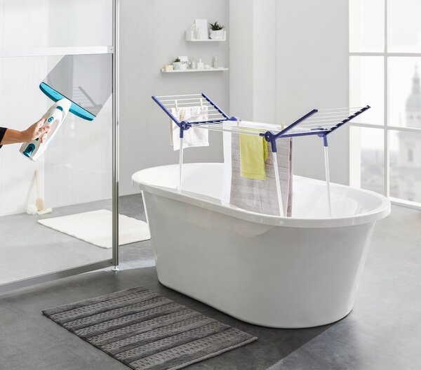 SUŠÁK Pegasus 120 solid bath Leifheit - Sušáky na prádlo
