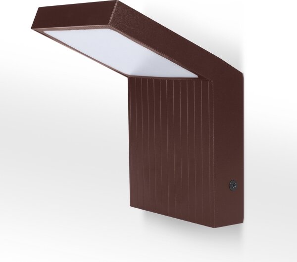 Brilagi - LED Venkovní nástěnné svítidlo RIANO LED/8W/230V hnědá IP65