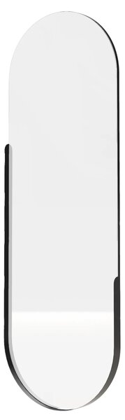 Hector Nástěnné zrcadlo s LED osvětlením Brio 40x105 cm černé