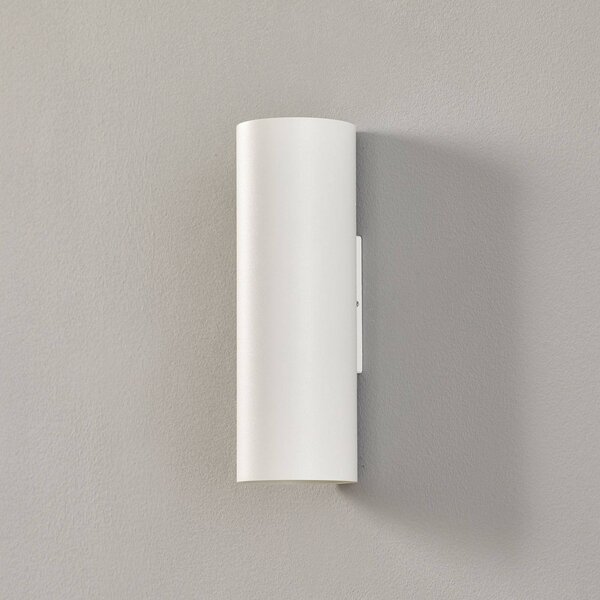 Wever & Ducré Lighting WEVER DUCRÉ Ray mini 2.0 nástěnná lampa bílá, stmívatelný, Bílá / opál, Obývací pokoj / jídelna, Hliník, Moderní