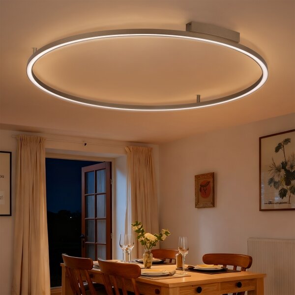 Brilagi - LED Stmívatelné svítidlo PORTOFINO LED/85W/230V pr. 120 cm béžová + DO