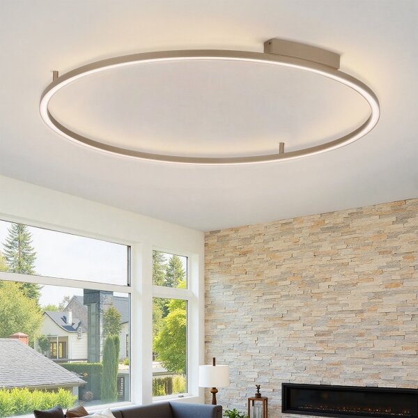 Brilagi - LED Stmívatelné svítidlo PORTOFINO LED/85W/230V pr. 120 cm béžová + DO
