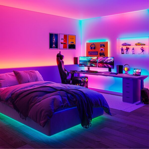 Philips - LED RGBIC Stmívat. pásek SMART STRIP 10m LED/43W/230V 2700/6500K Wi-Fi