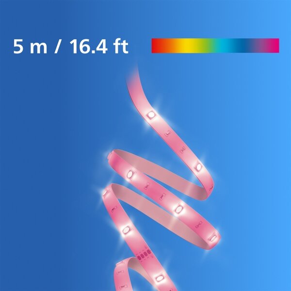 Philips - LED RGB Stmívatelný pásek SMART STRIP 5m LED/7W/230V 2200-6500K Wi-Fi
