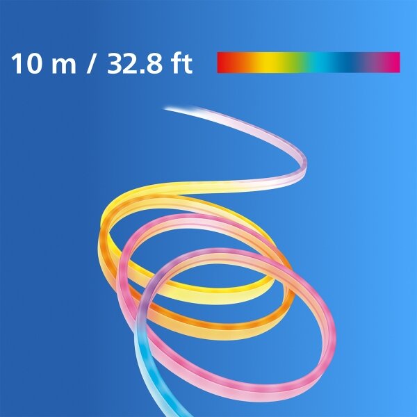 Philips -LED Stmívatelný pásek SMART NEON FLEX 10m LED/45W/230V 2700/6500K Wi-Fi