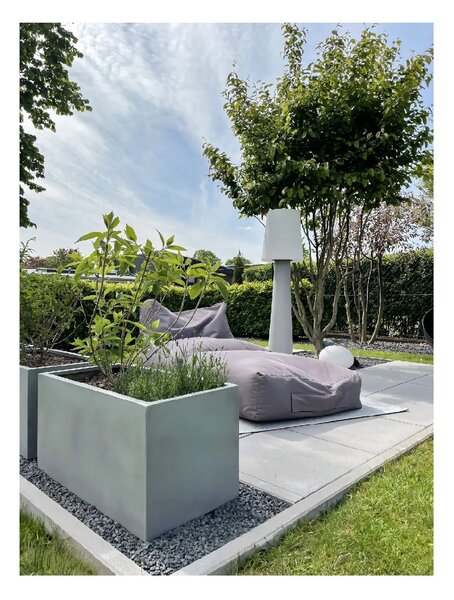 Truhlík MAXI, sklolaminát, šířka 80 cm, beton design