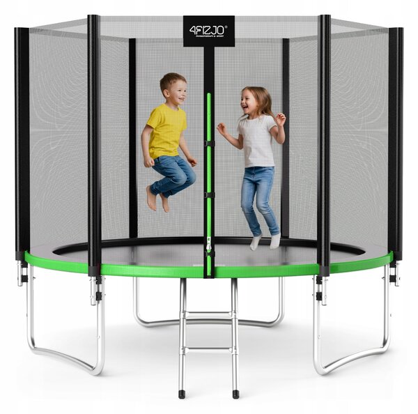 Trampolína se sítí 4FIZJO 312 cm FT 10 (304-312 cm)