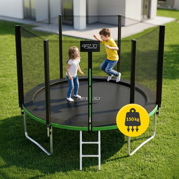Trampolína se sítí 4FIZJO 312 cm FT 10 (304-312 cm)