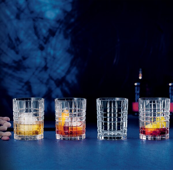 Sklenice Nachtmann Whisky SQUARE 4ks 345 ml 101050