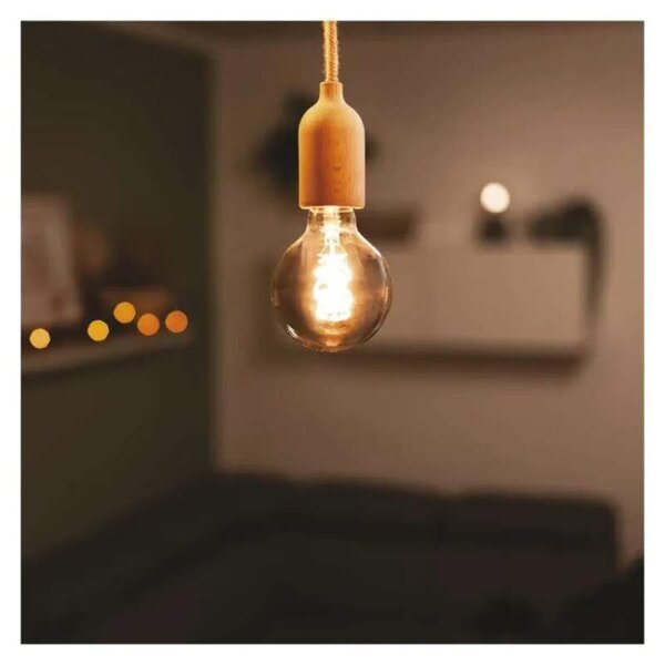 Emos Z52311 DECO SMOKE BULB - Retro LED žárovka E27 G95 s kouřovým sklem, 4,5W, 1800K (LED žárovka Edison do retro a rustikálních svítidel)