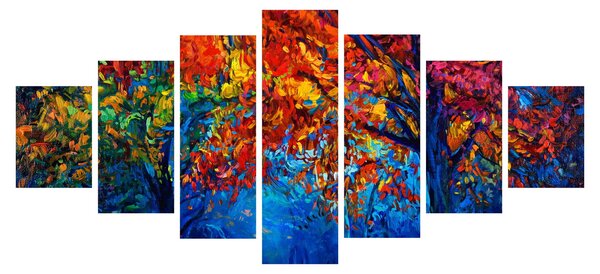 Obraz malby přírody (210x100 cm)
