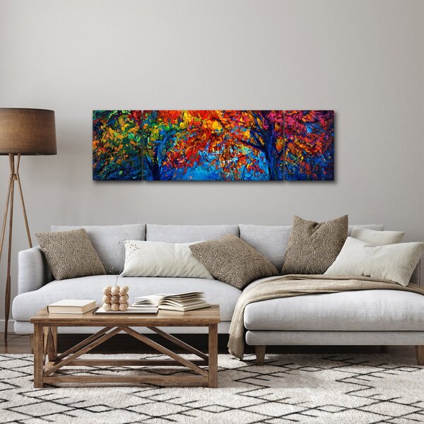 Obraz malby přírody (170x50 cm)
