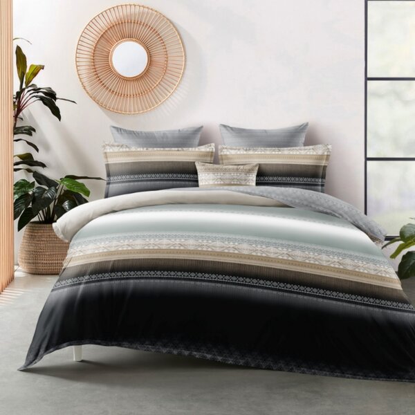 3 dílné Flanelové Povlečení polycotton Taylor 200x140cm + 90x70 cm TiaHome